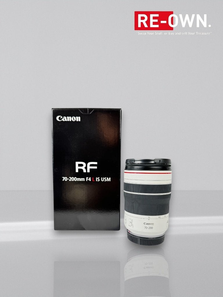 CANON RF 70-200MM F/4L IS USM | L-SERIE | NETTE STAAT | DOOS