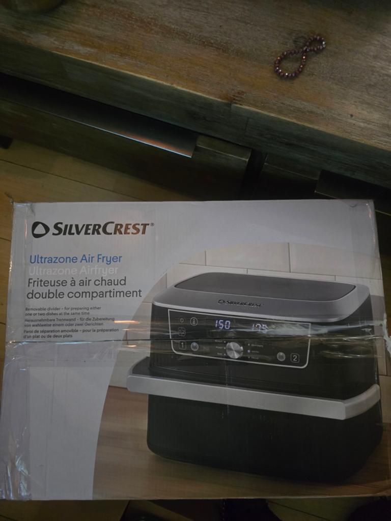 Nieuw in doos Silvercrest Ultrazone Airfryer, Witgoed en Apparatuur, Airfryers, Ophalen of Verzenden