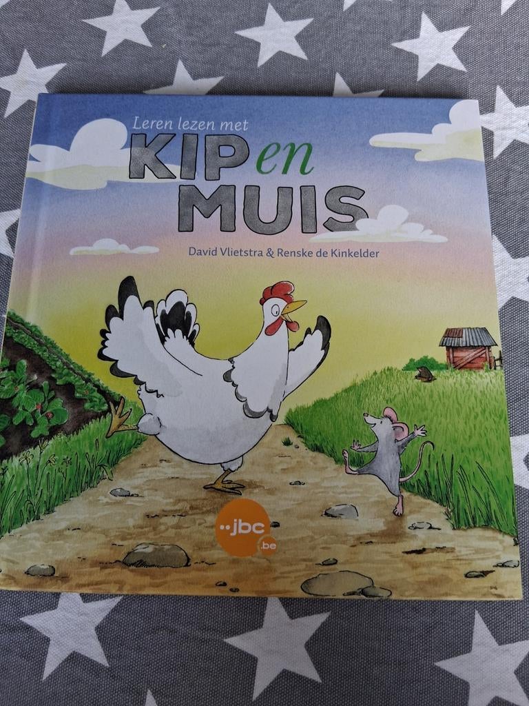 boek leren lezen met kip en muis, Ophalen of Verzenden, Gelezen, Non-fictie