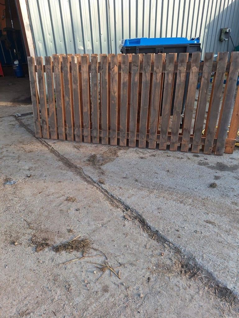Tuin stal land hekjes, Tuin en Terras, Ophalen of Verzenden, Hout, Minder dan 3 meter