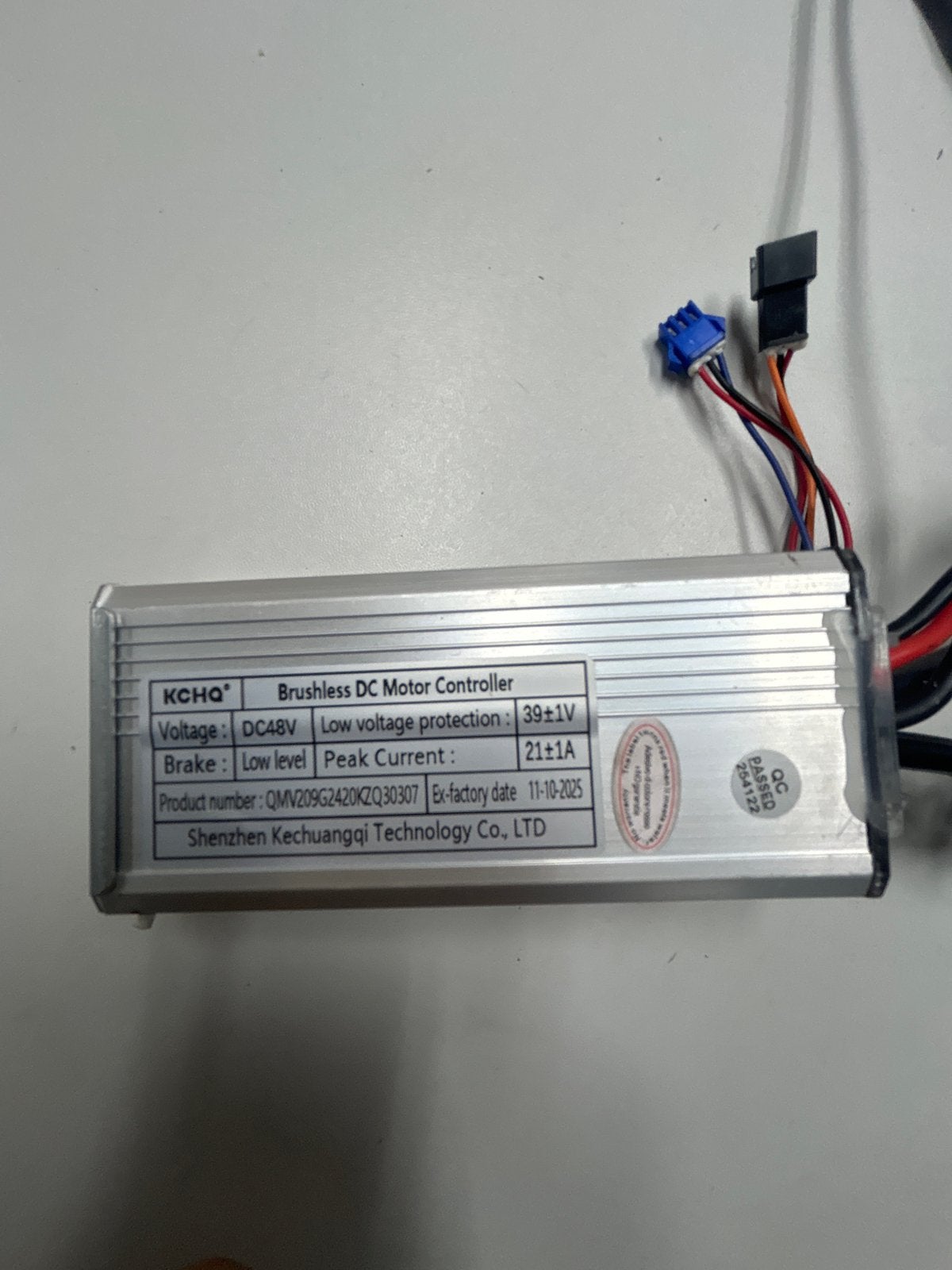 Nieuwe KCHQ DC48V Brushless Motor Controller, Zo goed als nieuw, Motor, Aluminium, Ophalen