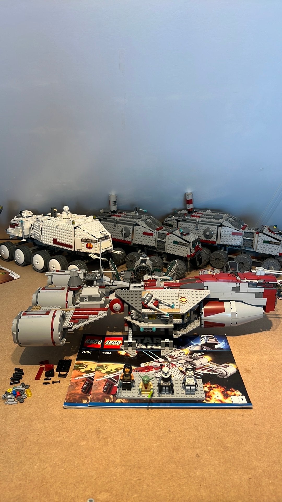 Lego 7964 Star. Wars Republic Frigate in NIEUWSTAAT!!, Ophalen of Verzenden, Zo goed als nieuw, Actiefiguurtje