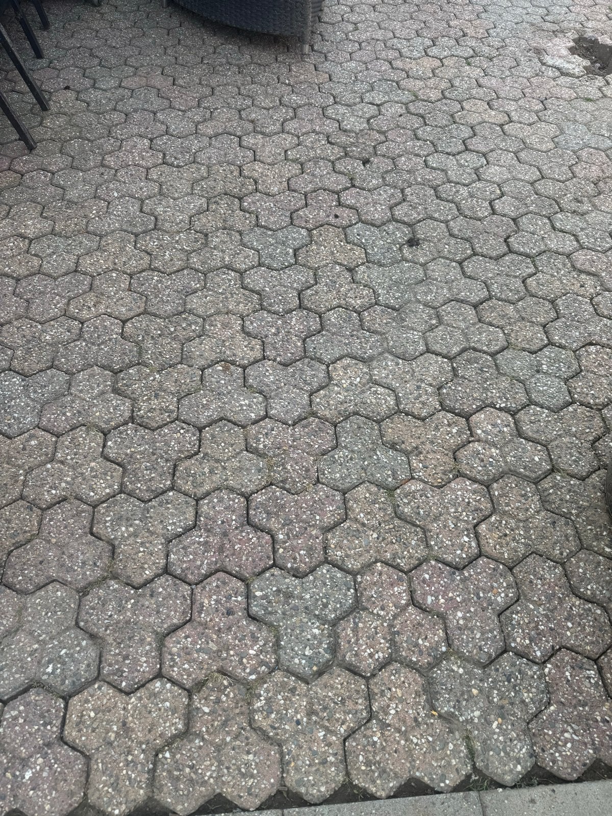 Gebruikte , betonnen klinkers gratis af te halen, Tuin en Terras, Tegels en Klinkers, Ophalen, Gebruikt, 10 m² of meer, Beton