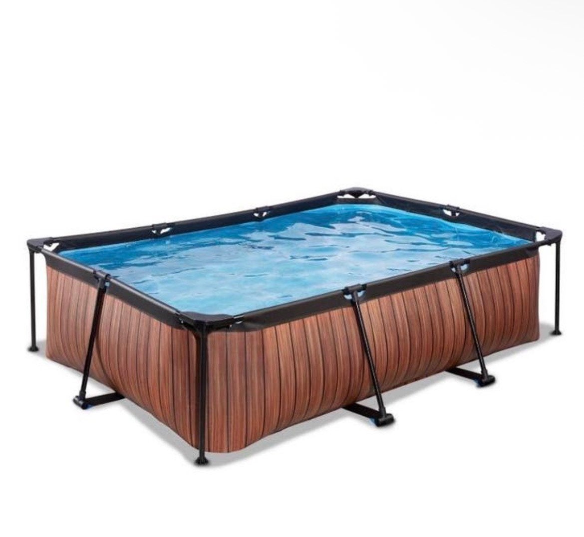 EXIT Toys Zwembad 220x150x65 cm - nieuw, Minder dan 80 cm, Nieuw, Ophalen of Verzenden, Minder dan 200 cm