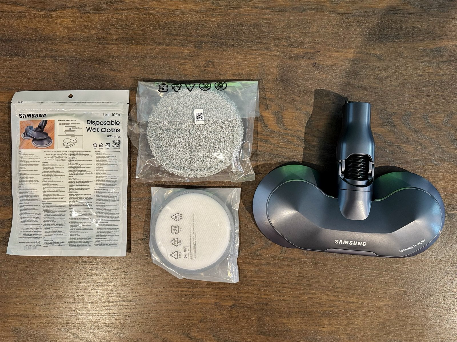 Samsung Spinning Sweeper (dweil), Nieuw, Dweilfunctie, Ophalen of Verzenden, Vloerreiniger