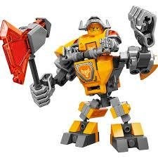 LEGO Nexo Knights 70365 Battle Suit Axl (compleet), Overige thema's, Lego, Ophalen of Verzenden, Zo goed als nieuw