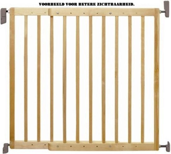 Hondenhekje Baby traphekje, Trapbescherming Kinderen, Honden, Ophalen of Verzenden, Zo goed als nieuw, Hout, Klemhekje