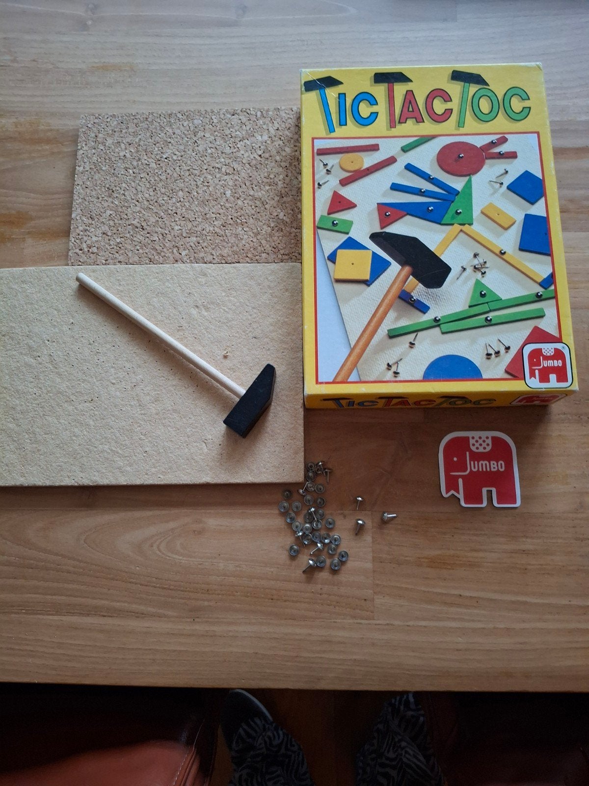 tic tac toc, hamertje tik, Jumbo, Kinderen en Baby's, Ophalen of Verzenden