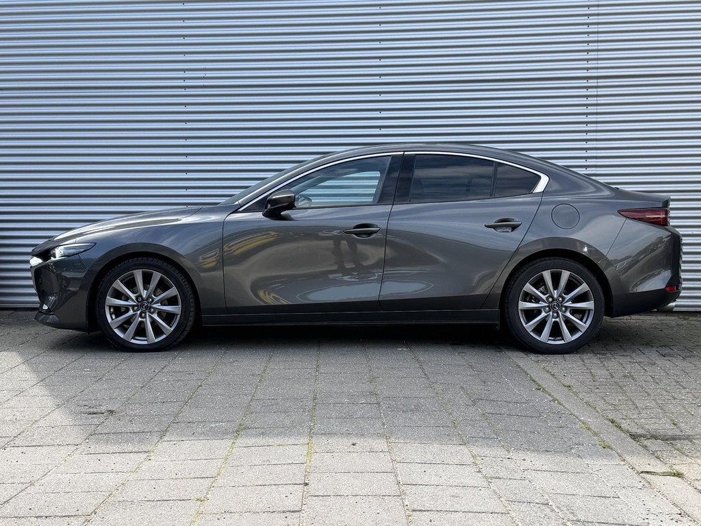 Mazda 3 2.0 e-SkyActiv-G M Hybrid 150 Sportive | Dealeronder, Auto's, Mazda, 1998 cc, Stof, Gebruikt, 4 cilinders