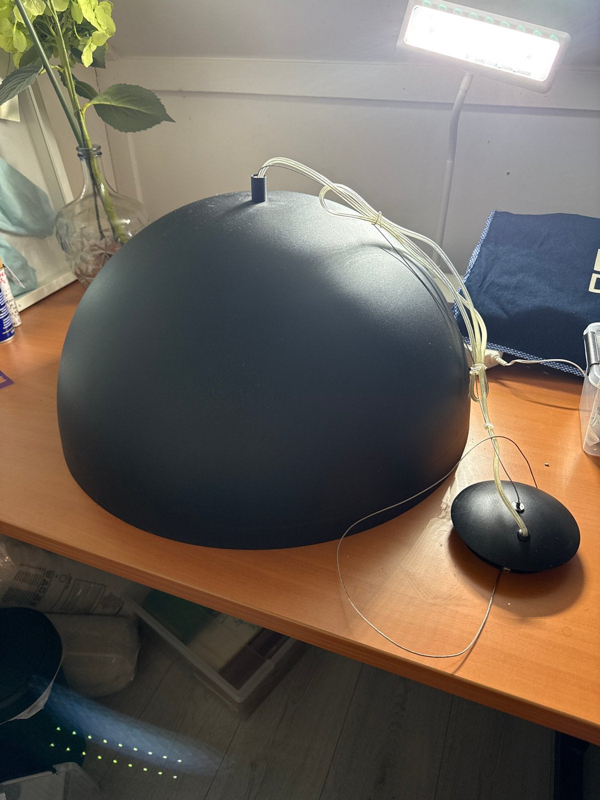 Eglo Gaetano Hanglamp - Zwart/Koper Design, Huis en Inrichting, Lampen | Hanglampen, Ophalen, Gebruikt, Metaal, E27 (groot)