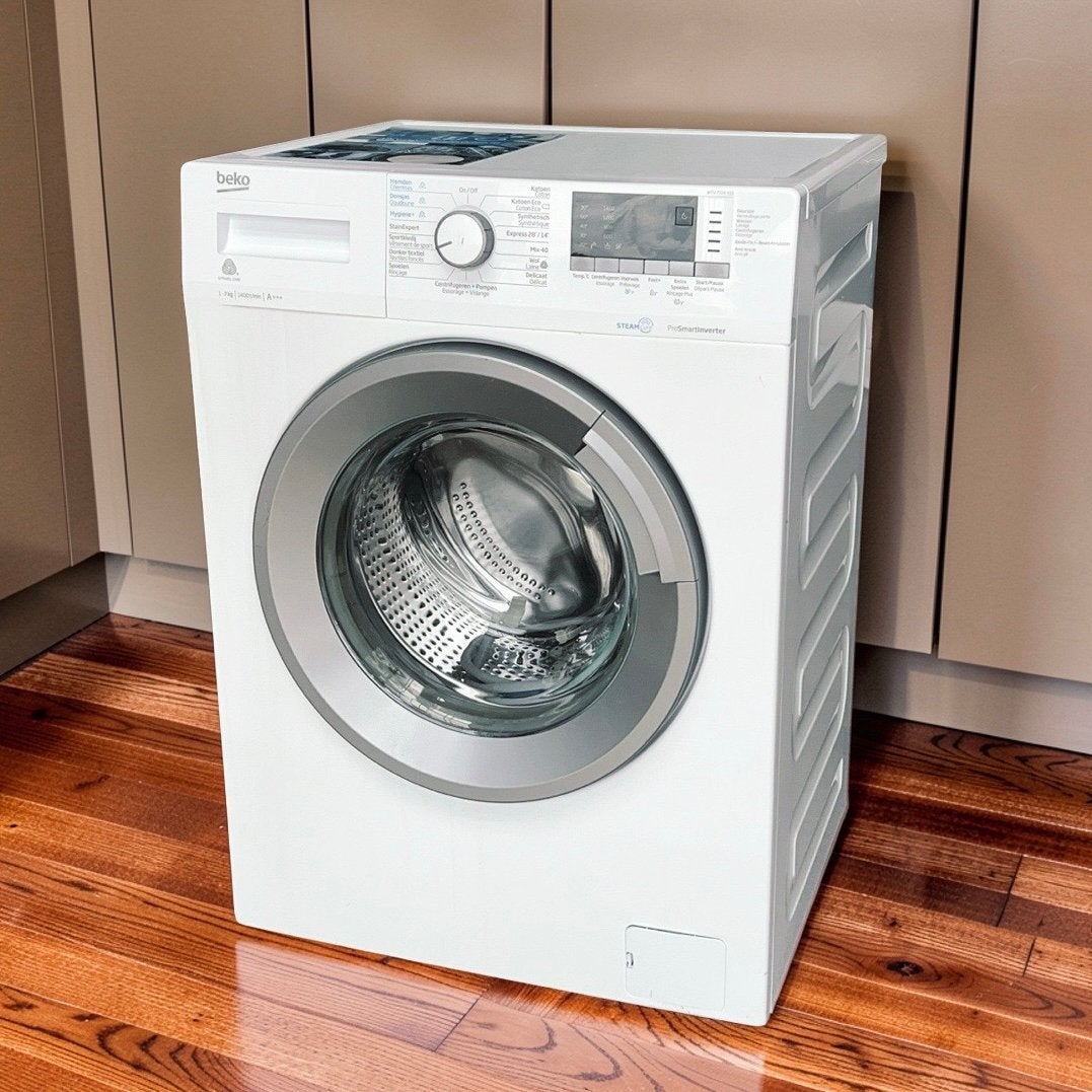 Wasmachine Beko SteamCure A+++ ProSmart incl Garantie, Witgoed en Apparatuur, Wasmachines, Ophalen, B, Zo goed als nieuw, B