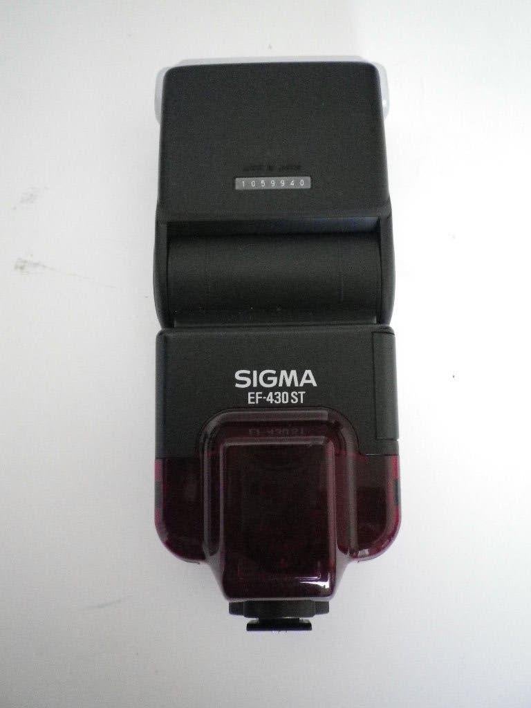 sigma flitseref-430st voor canon, Sigma, Externe flitser, Ophalen of Verzenden, Kantelbaar