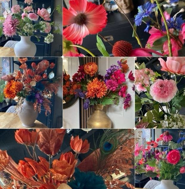 🍁Nieuwe Collectie Zijden bloemen🍁Luxe Zijde, Ophalen of Verzenden, Nieuw