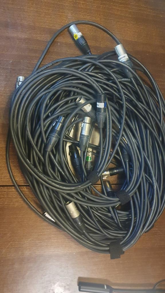 Microfoonkabel 10x  Xlr neutrix, Ophalen of Verzenden, Apparatuur