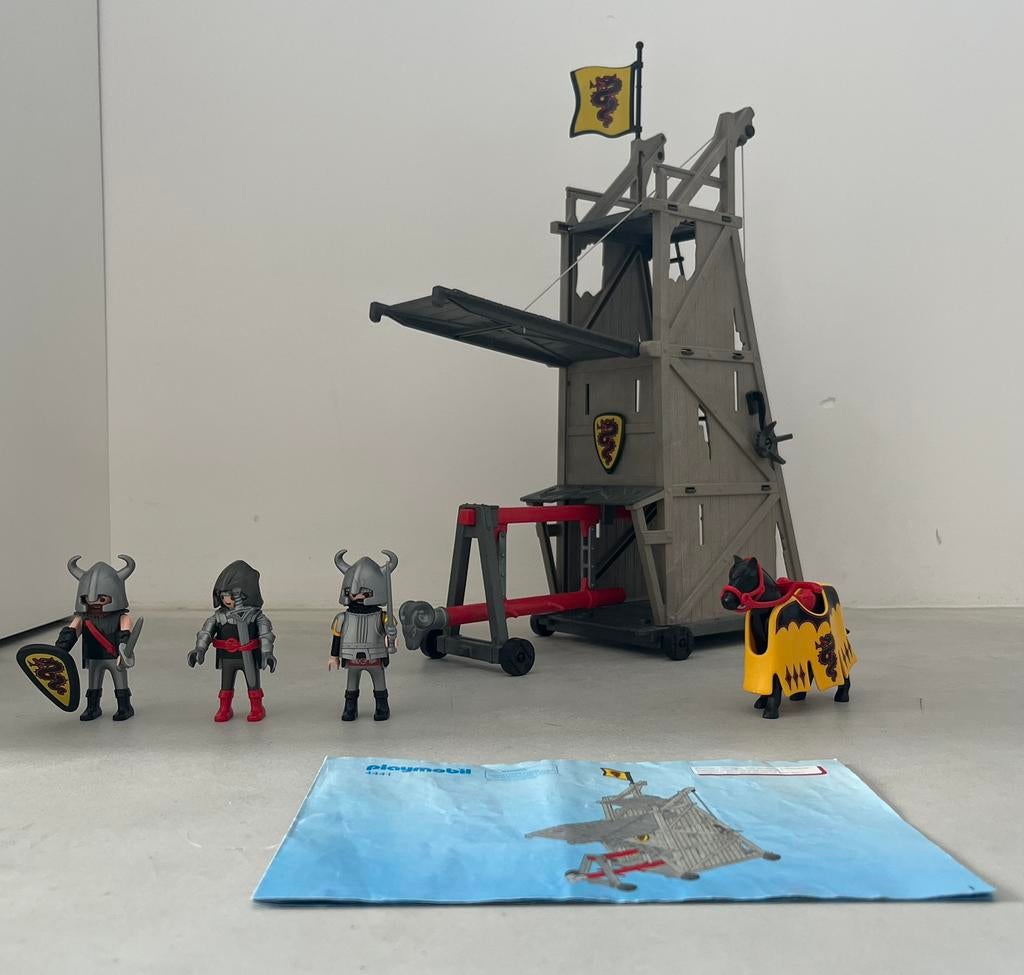 Playmobil 4441 Aanvalstoren van de Drakenridders, Ophalen of Verzenden, Gebruikt, Complete set