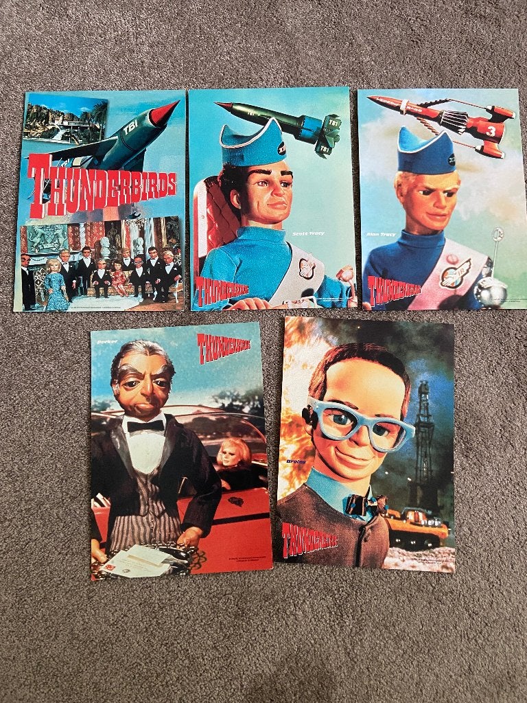 Thunderbirds afbeelding posters, Ophalen of Verzenden, Zo goed als nieuw, A1 t/m A3