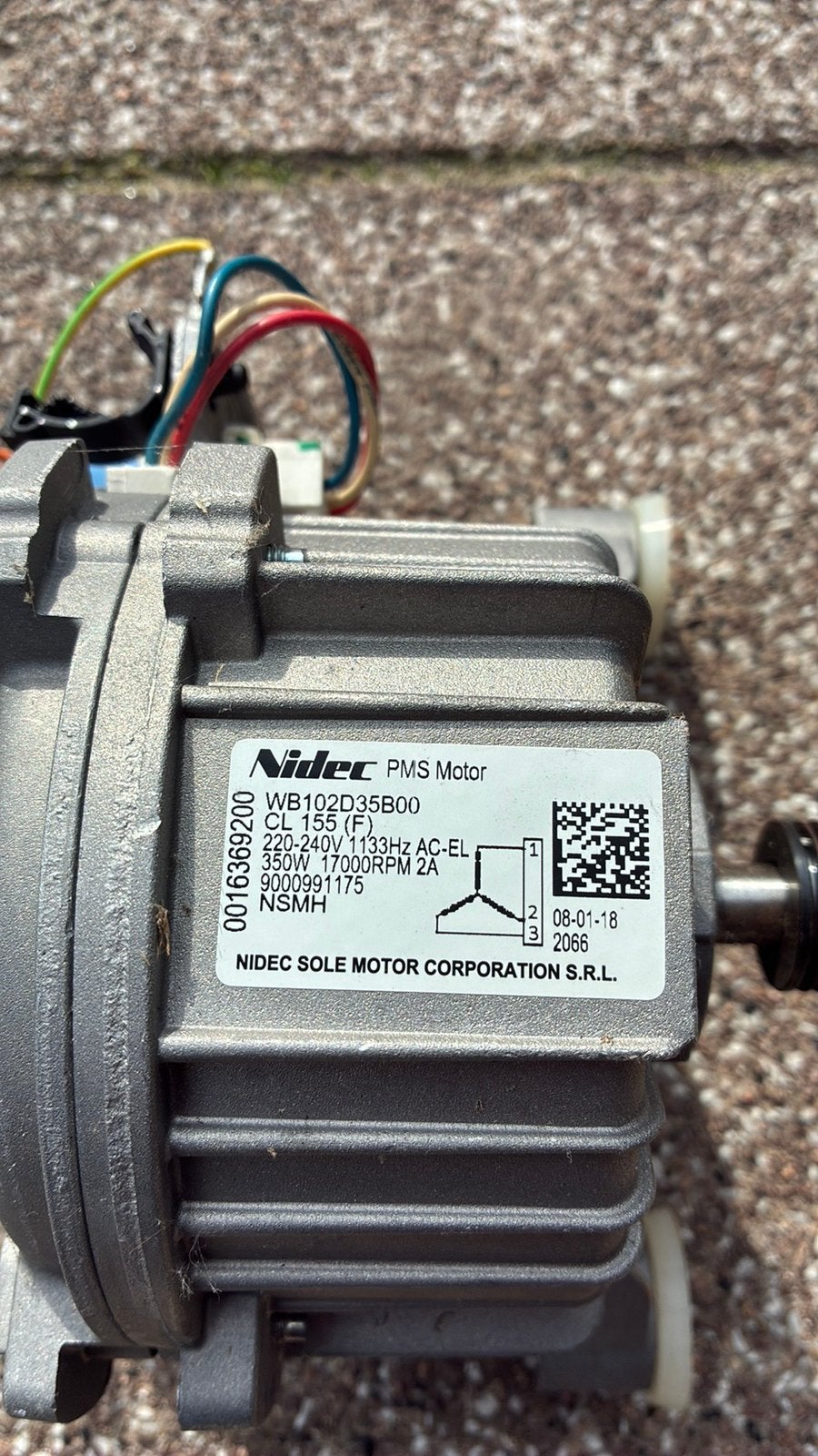 Motor bosch / siemens wasmachine  en afvoerpomp, Ophalen, Gebruikt, 1200 tot 1600 toeren