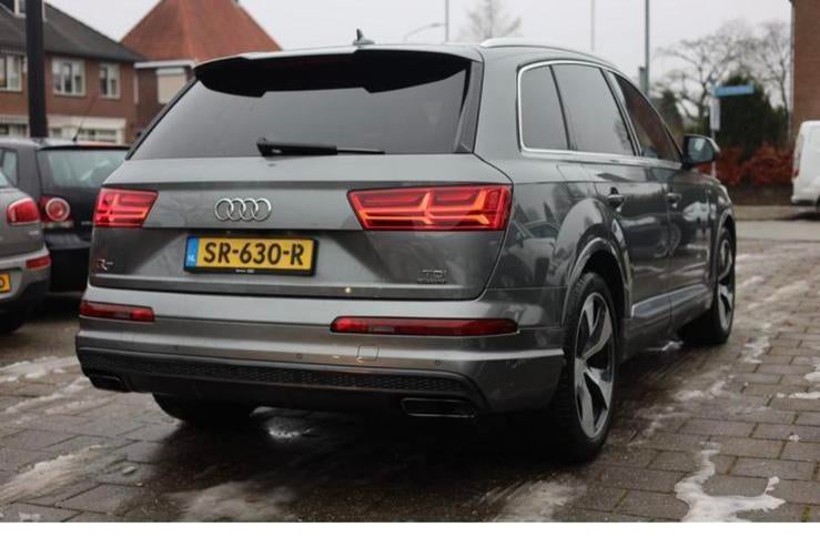 Audi Q7 3.0 TDI 200KW Quattro Tiptronic 2017 Grijs, Auto's, Audi, Automaat, 241 €/maand, 7 stoelen, 272 pk