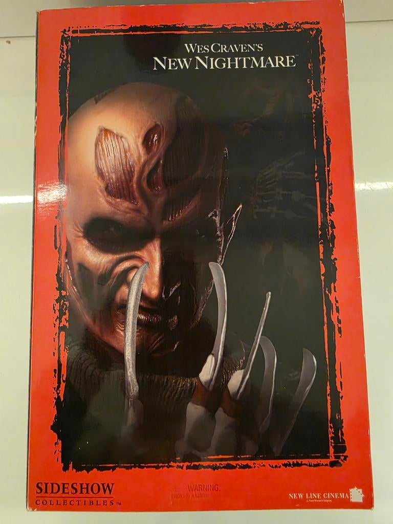 Sideshow Freddy Krueger actiefiguur ., Ophalen of Verzenden, Gebruikt