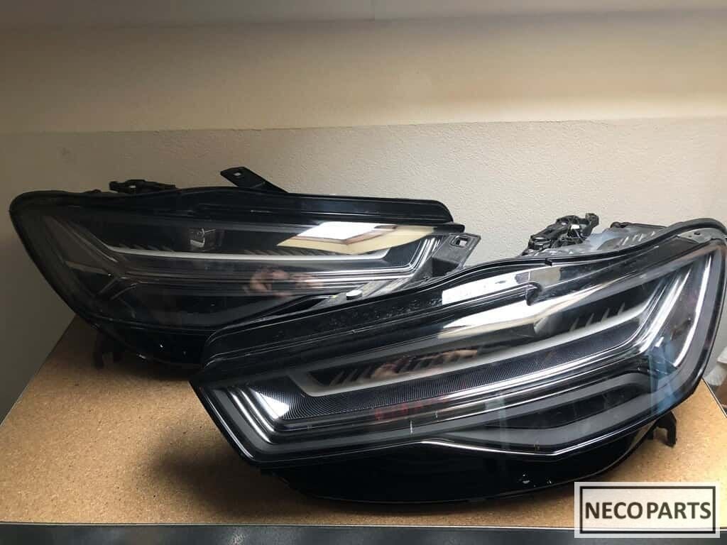 Audi a6 s6 rs6 led vol led koplamp origineel, Gebruikt, -, -, -