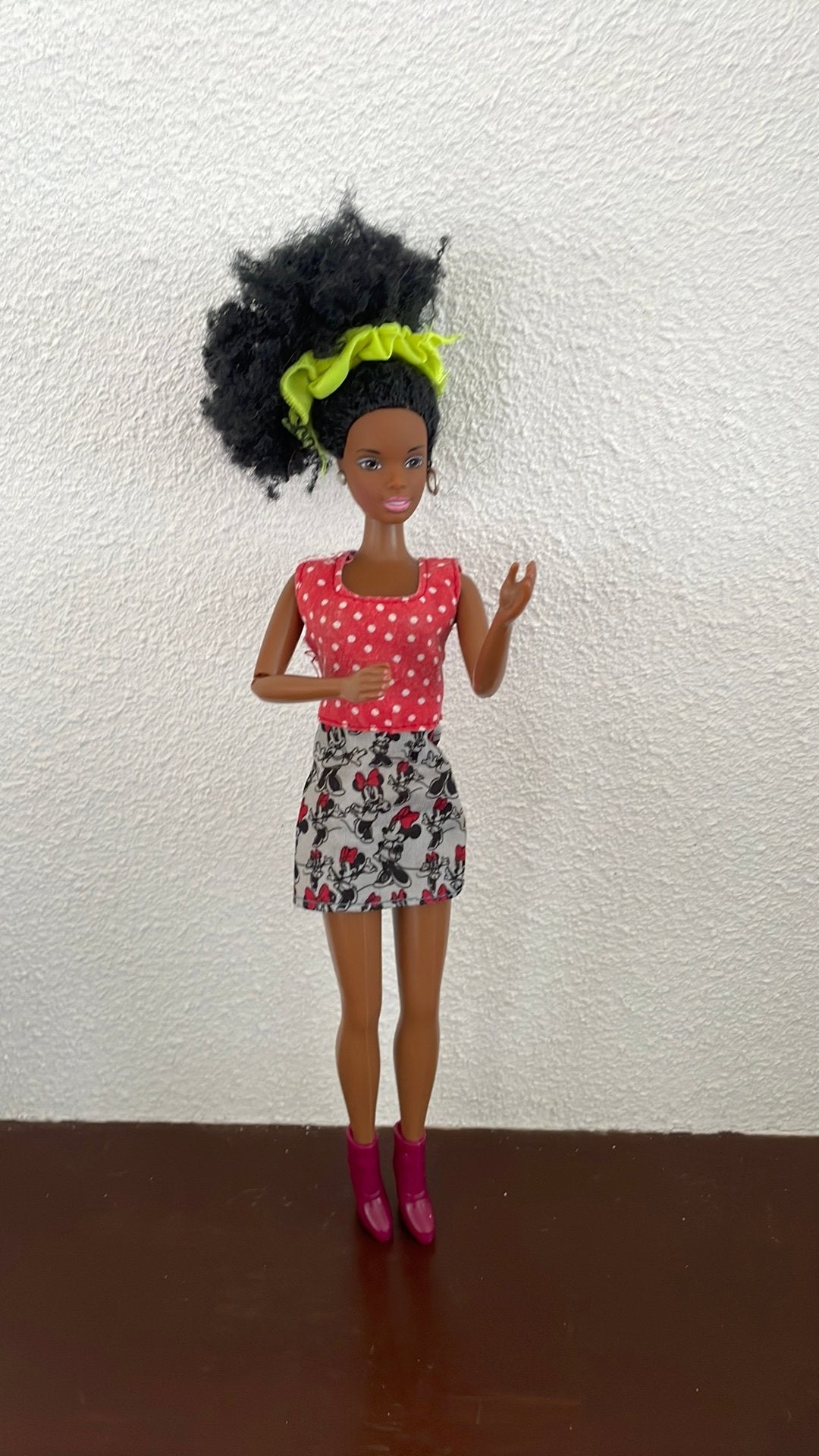 Mattel Afro Barbie 1990, Verzamelen, Ophalen of Verzenden, Zo goed als nieuw, Kleertjes