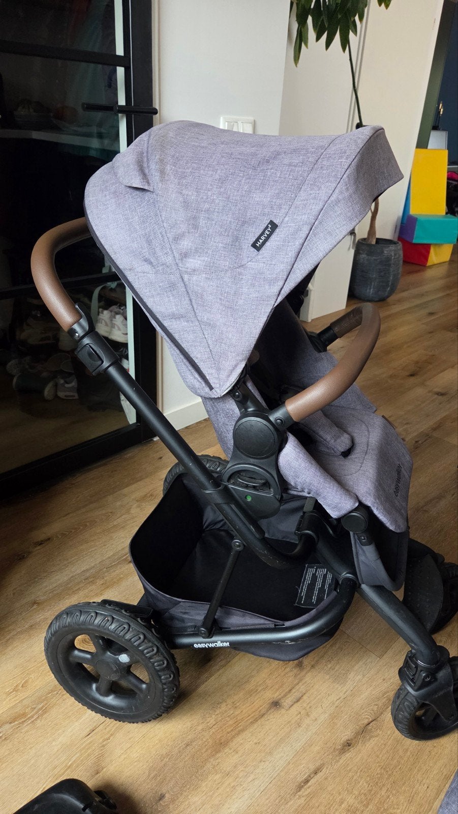 Easywalker Harvey 2 Combiwagen met accessoires, Gebruikt, Combiwagen, Met reiswieg, Ophalen