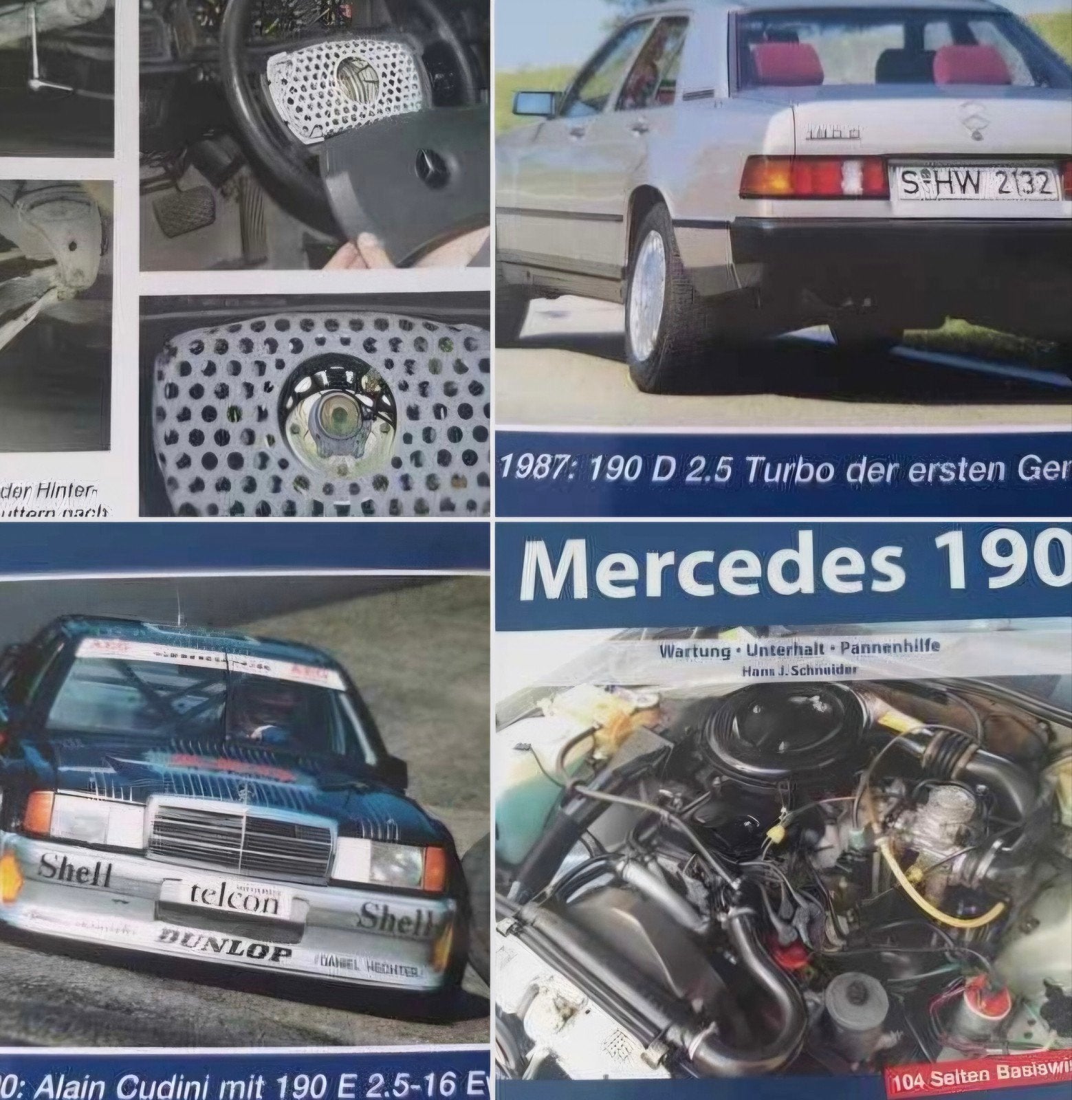 Nieuw dikke Mercedes 190 vraagbaak óók190 2,3 16v DTM 2,5-16, Boeken, Ophalen of Verzenden, Nieuw, Mercedes