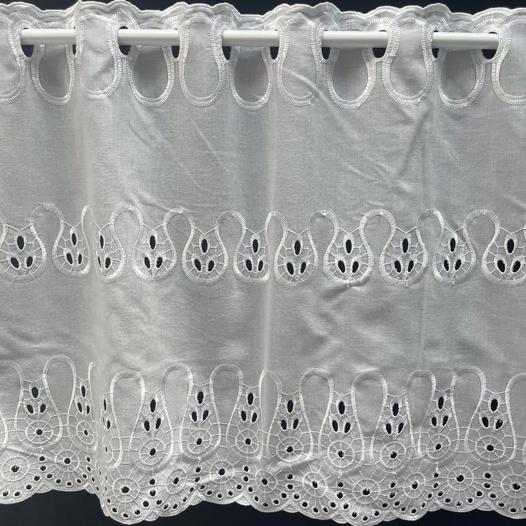 2,5 meter valletje wit 49cm hoog, Wit, Nieuw, Ophalen of Verzenden, 200 cm of meer