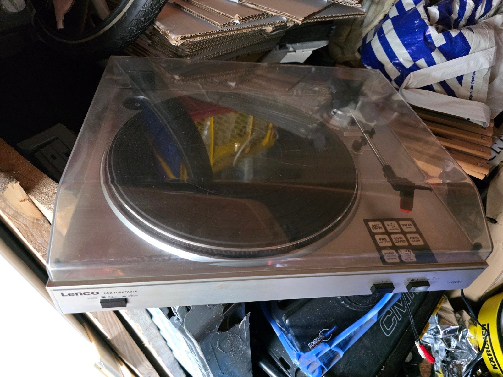 Lenco USB Platenspeler - Speel je vinyl af op je PC!, Ophalen of Verzenden, D, D, D