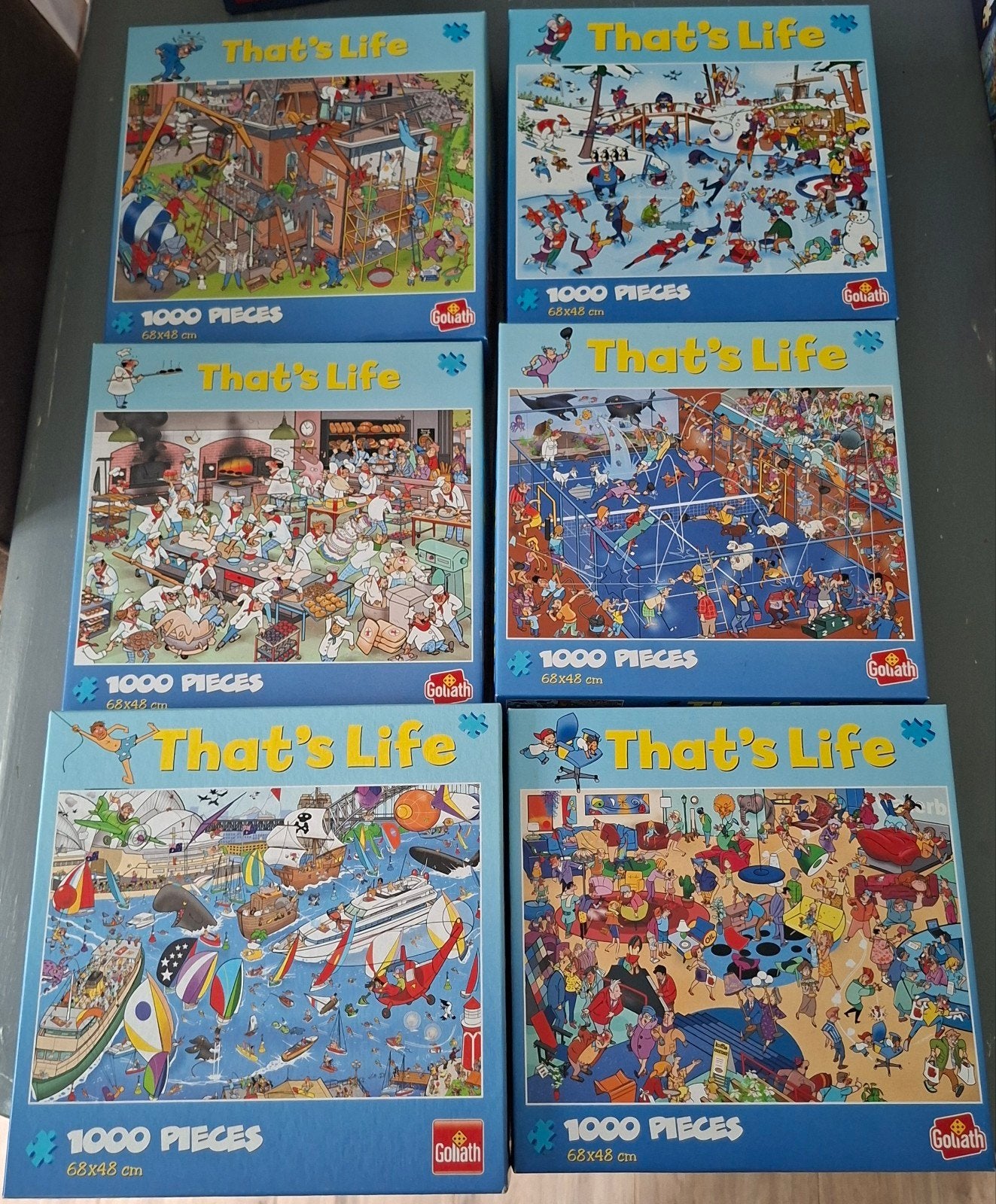 That's Life puzzels 1000 st, Ophalen, 500 t/m 1500 stukjes, Zo goed als nieuw