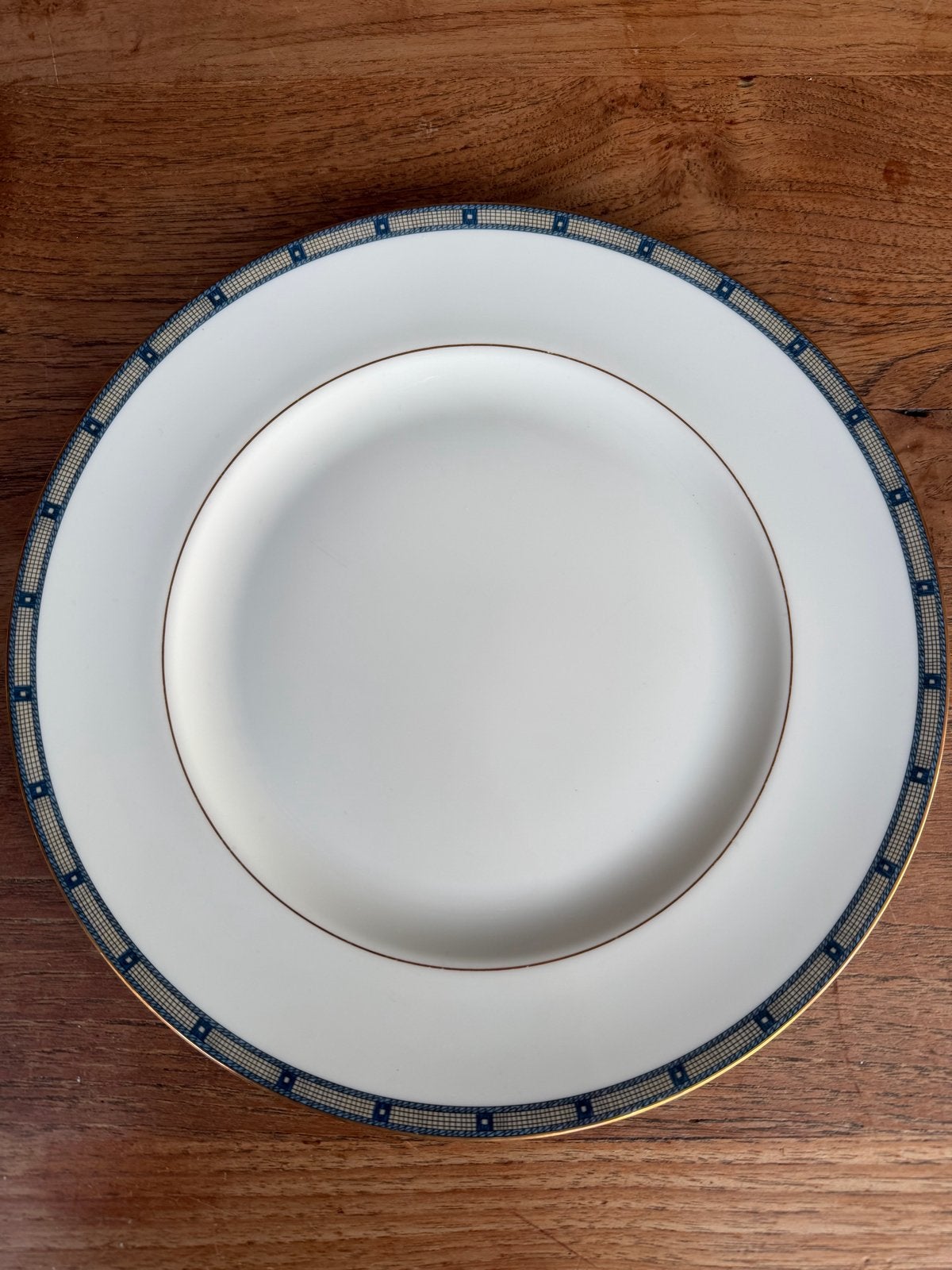 Wedgwood Samurai dinerborden - set van 8, Klassiek, Ophalen of Verzenden, Zo goed als nieuw, Bord(en)