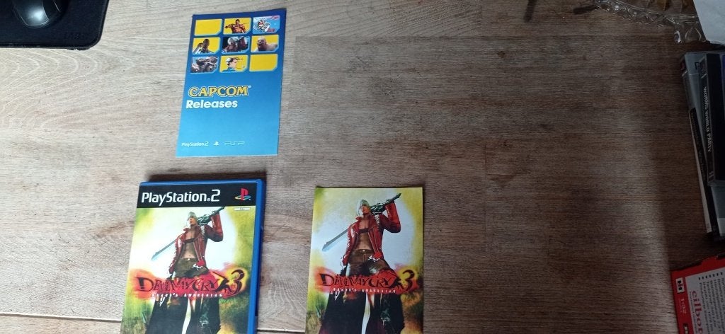 Devil May Cry 3 playstation 2 ps2 game compleet, Avontuur en Actie, 1 speler, Ophalen of Verzenden, Zo goed als nieuw
