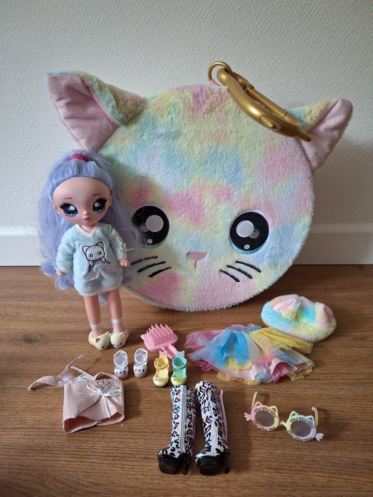 Na! Na! Na! Ultimate Surprise rainbow kitty, Ophalen of Verzenden, Zo goed als nieuw, Overige typen