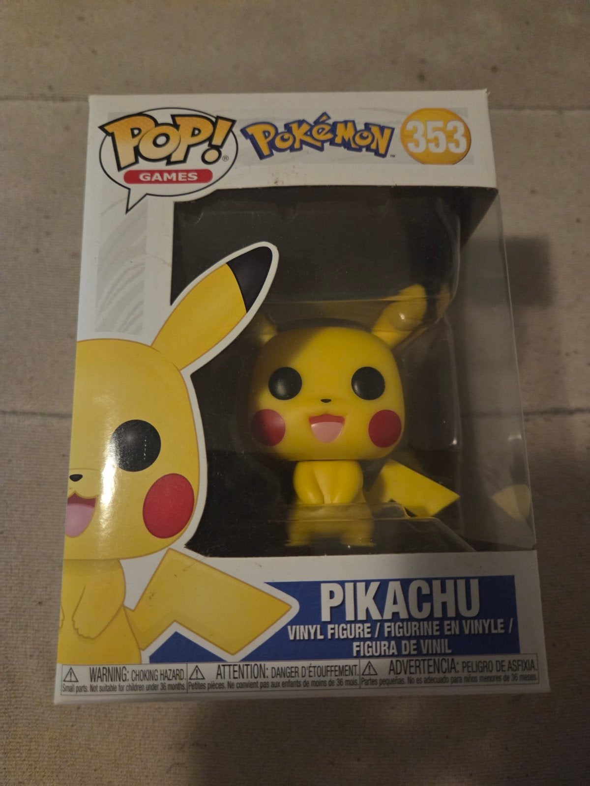 Funko Pop! Games Pokémon Pikachu #353 Vinyl Figuur, Verzamelen, Ophalen of Verzenden