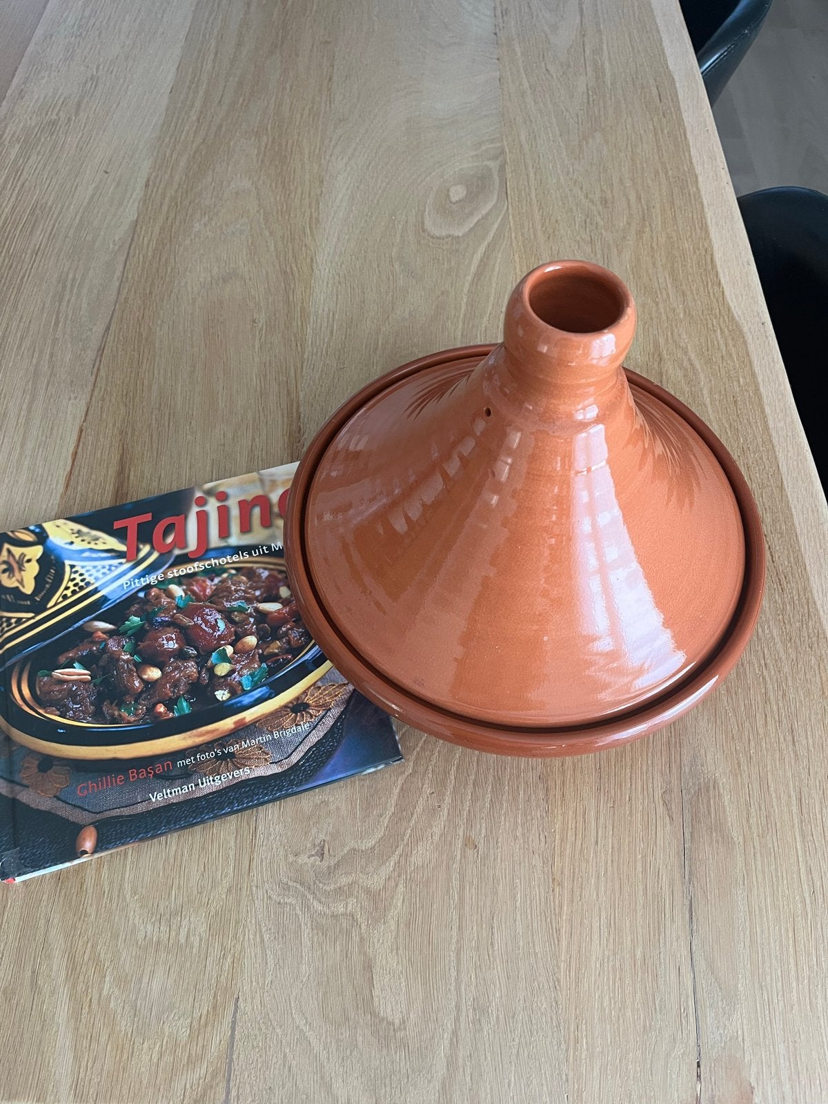 Dille & Kamille Tajine (2-4 pers.) incl. kookboek - NIEUW, Huis en Inrichting, Overige typen, Nieuw, Ophalen of Verzenden, Steen/keramiek