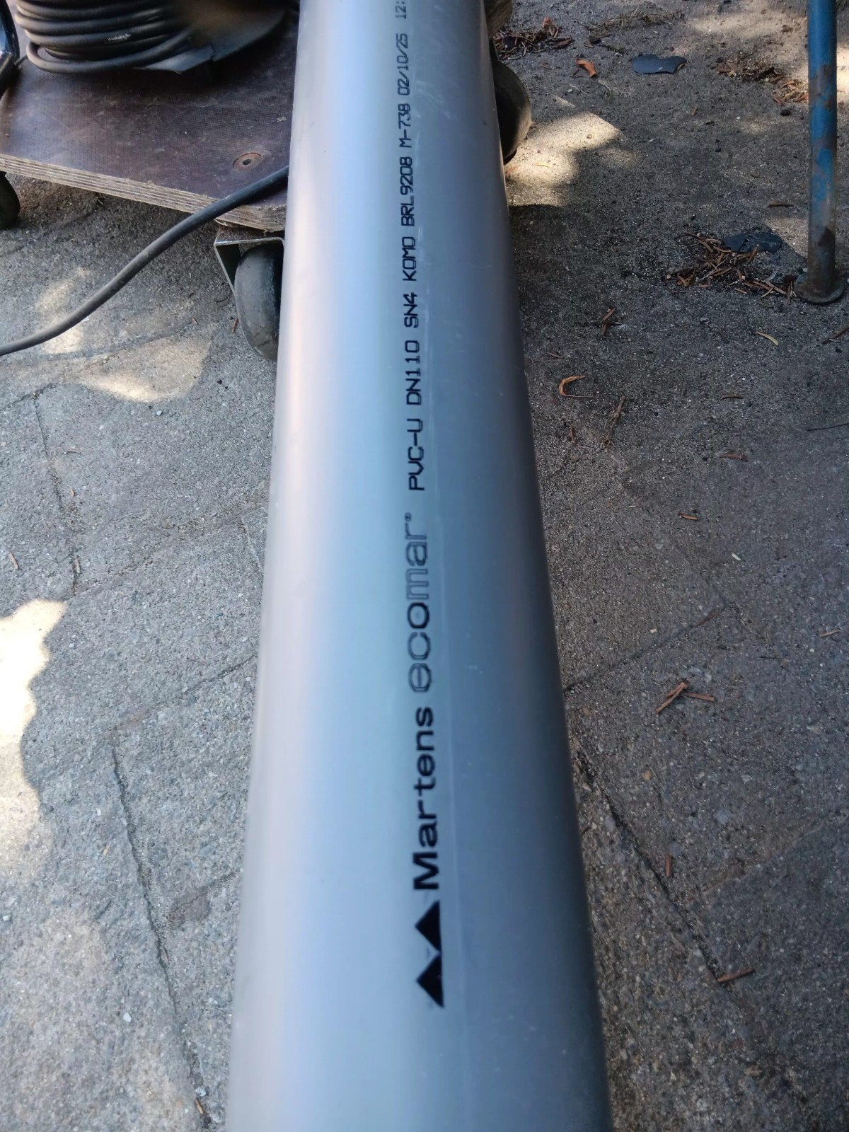 Martens ecomar pvc-u dn110, Tuin en Terras, Ophalen, Zo goed als nieuw