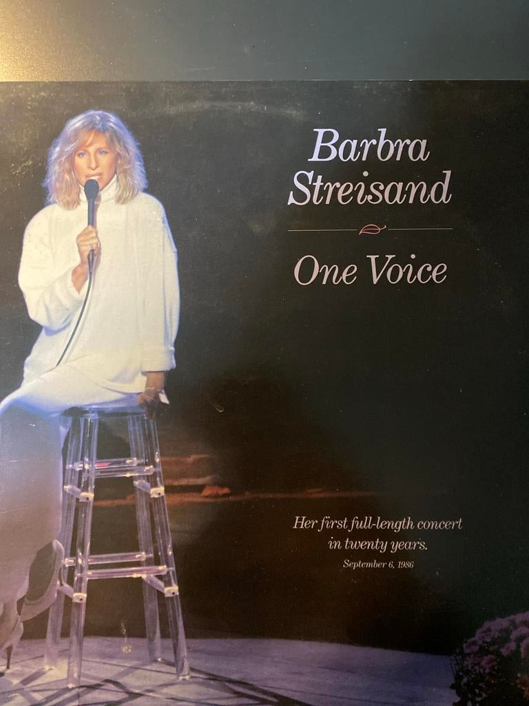 Barbra Streisand - One Voice LP, Ophalen of Verzenden, Gebruikt, 12 inch