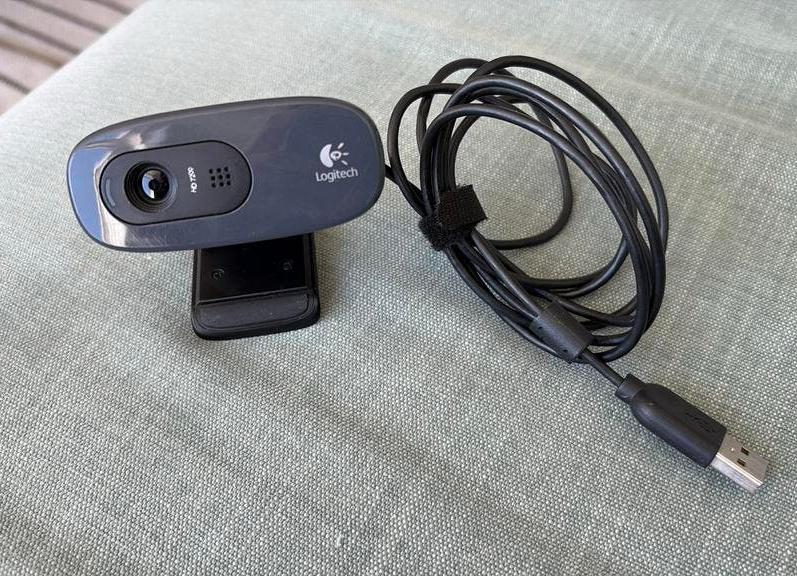 Logitech webcam HD 720p, Computers en Software, Webcams, Ophalen of Verzenden, Zo goed als nieuw