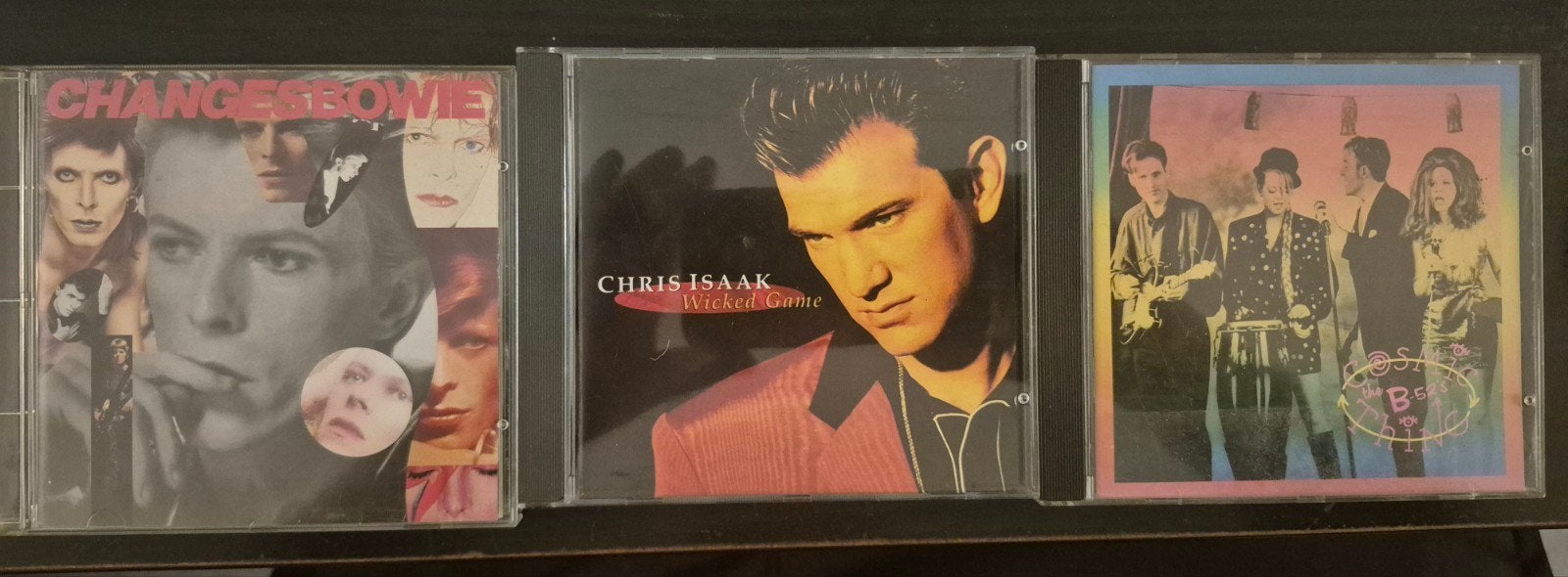 David Bowie, Chris Isaak,b52's cd's, Ophalen of Verzenden, Gebruikt, Pop, Album