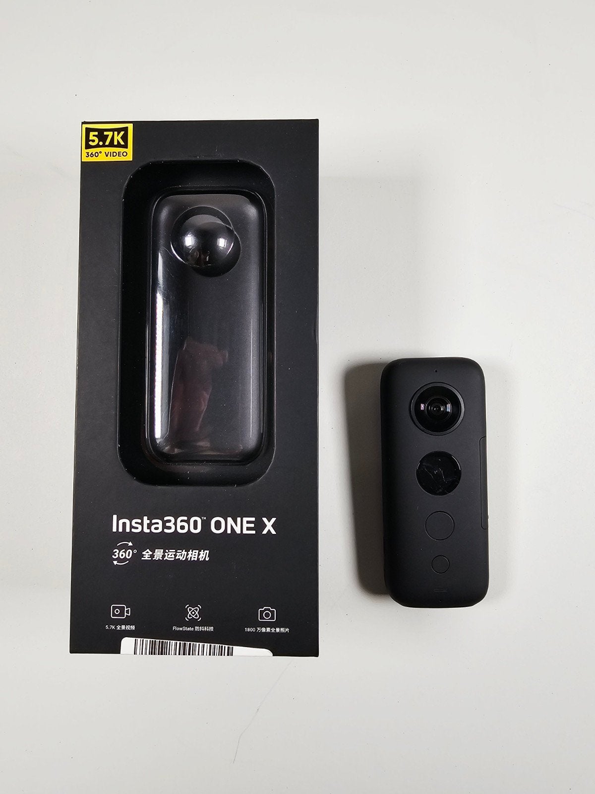 Insta360 ONE X – 360 Action Camera – B-Grade, Overige merken, Gebruikt, Ophalen of Verzenden, Nvt