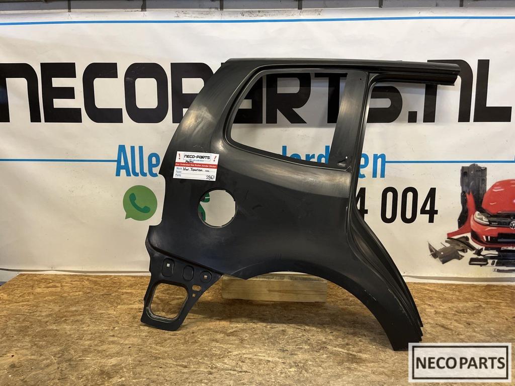 VOLKSWAGEN TOURAN 1T ACHTERSCHERM ZIJSCHERM ORIGINEEL, Gebruikt, -, Volkswagen, -