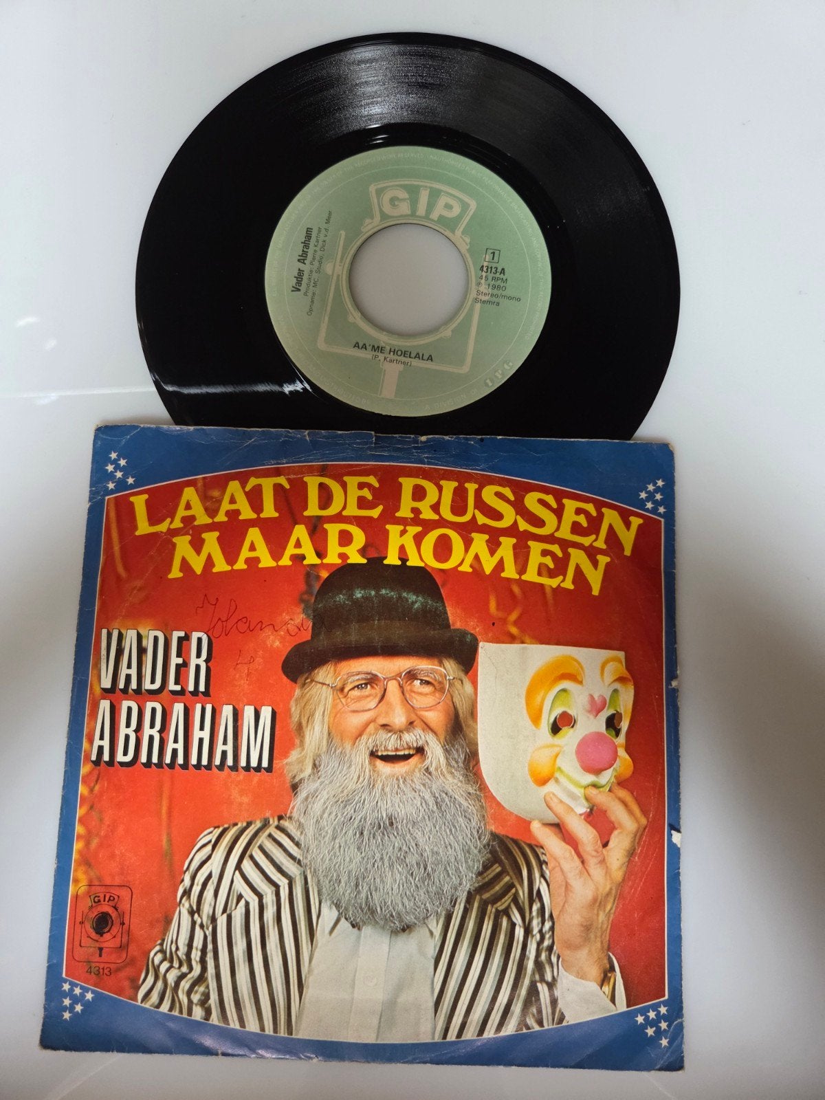 Vader Abraham - Aa'me hoelala, Ophalen of Verzenden, Gebruikt, 7 inch, Nederlandstalig