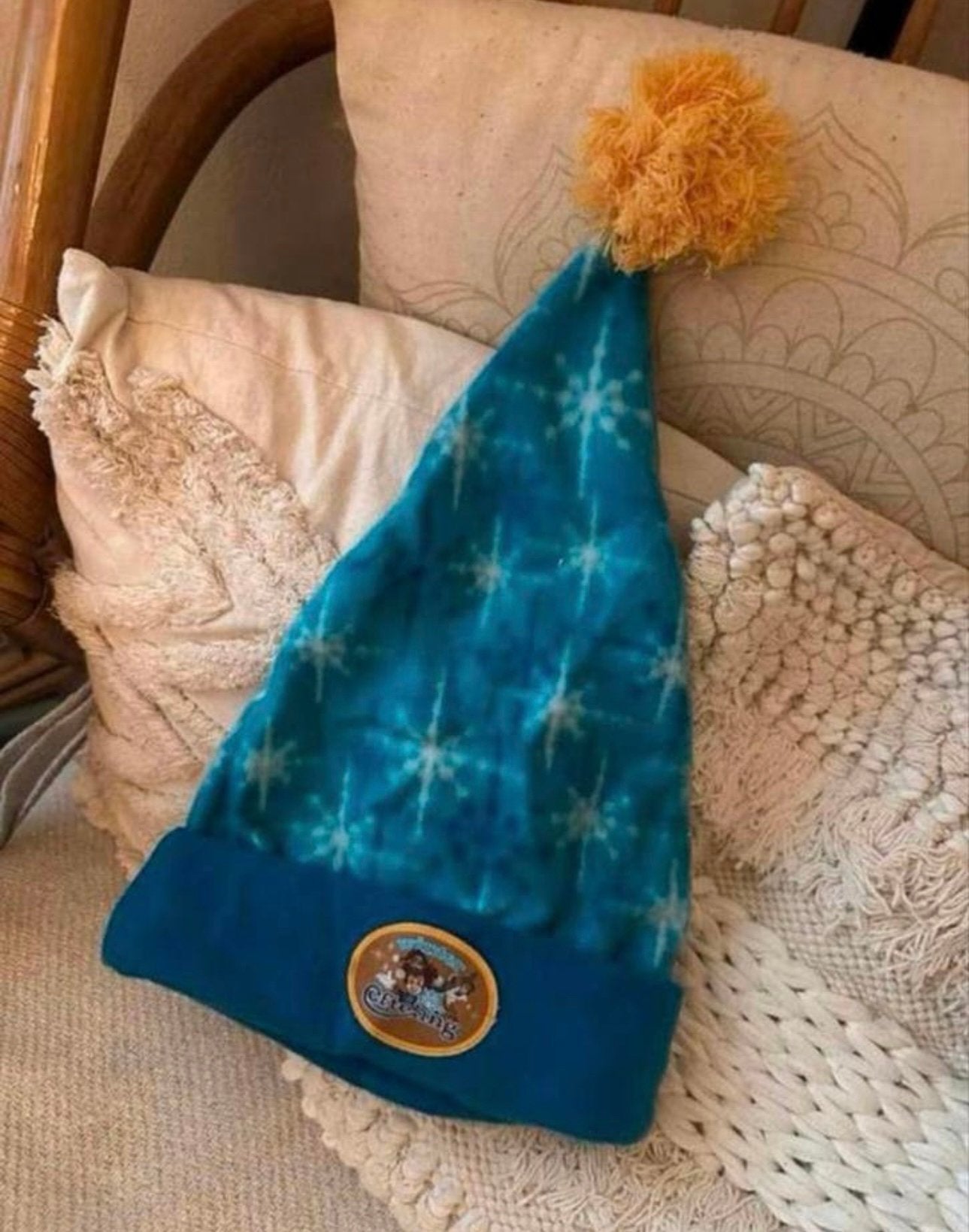Warme muts van de winter efteling en unox - blauw model, Ophalen of Verzenden, Zo goed als nieuw, Kleding