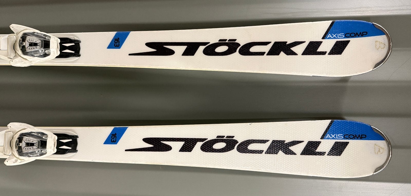 Stöckli Axis Comp 163 cm incl. bindingen/service nieuw!, Overige merken, Stockli, Gebruikt, Ophalen of Verzenden