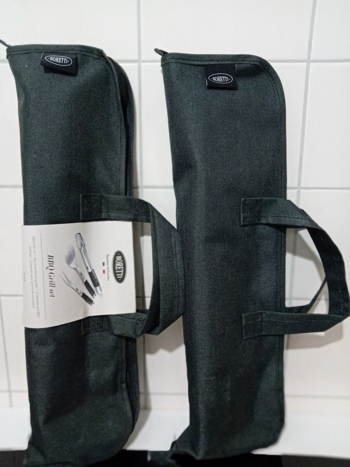 Nieuw! Boretti BBQ set van 3 stuks met Opbergtas., Ophalen, Nieuw, Boretti