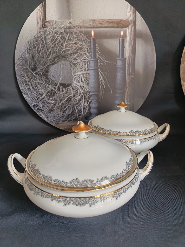 Dekschalen Hutschenreuther Hohenberg decor Madeleine p.st.15, Ophalen of Verzenden