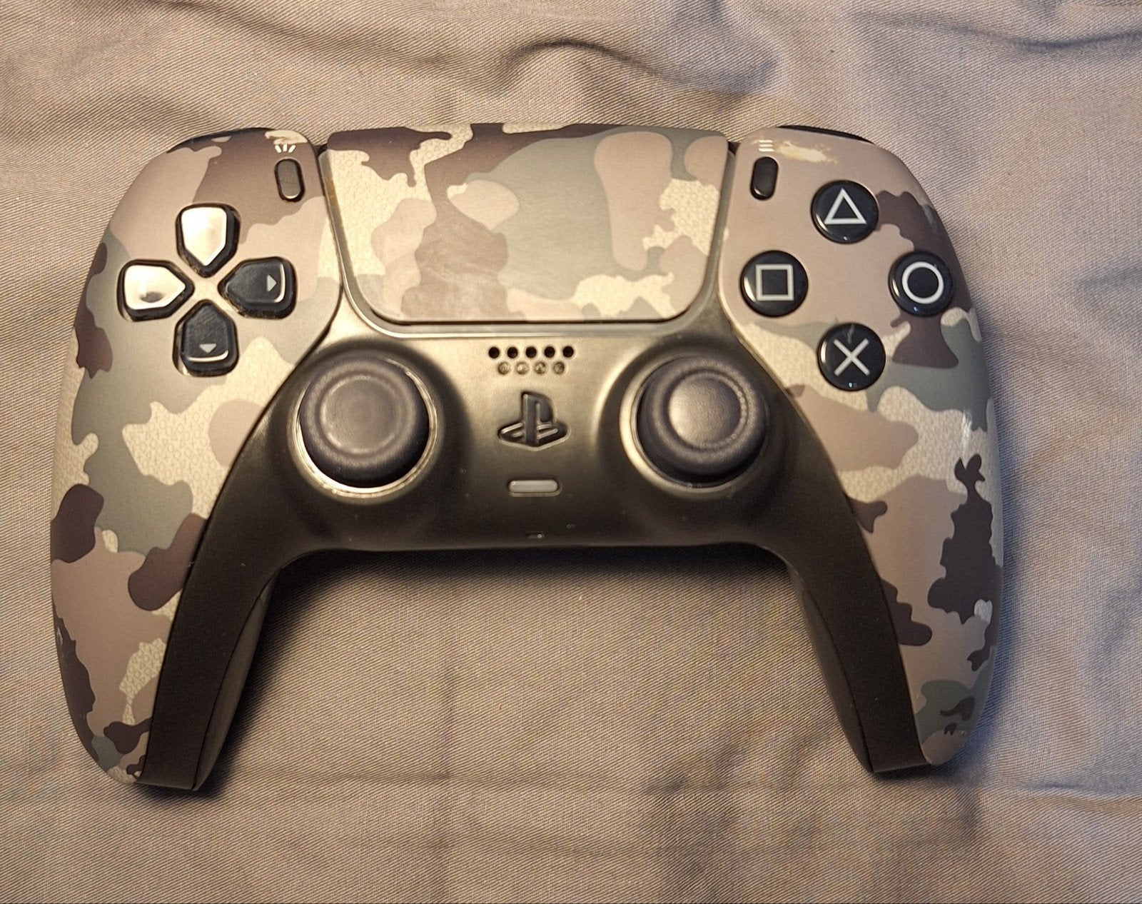 PS5 Controller Grey Camo met 2 Back Paddles | Refurbished, PlayStation 5, Refurbished, Ophalen of Verzenden, Controller