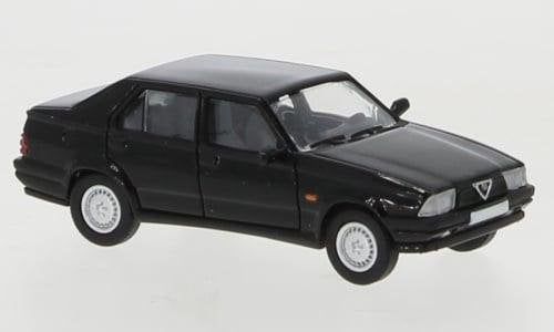 PCX87 Alfa 75 Zwart 1:87, Hobby en Vrije tijd, Modelauto's | 1:87, Ophalen of Verzenden, Nieuw, Bus of Vrachtwagen, Overige merken