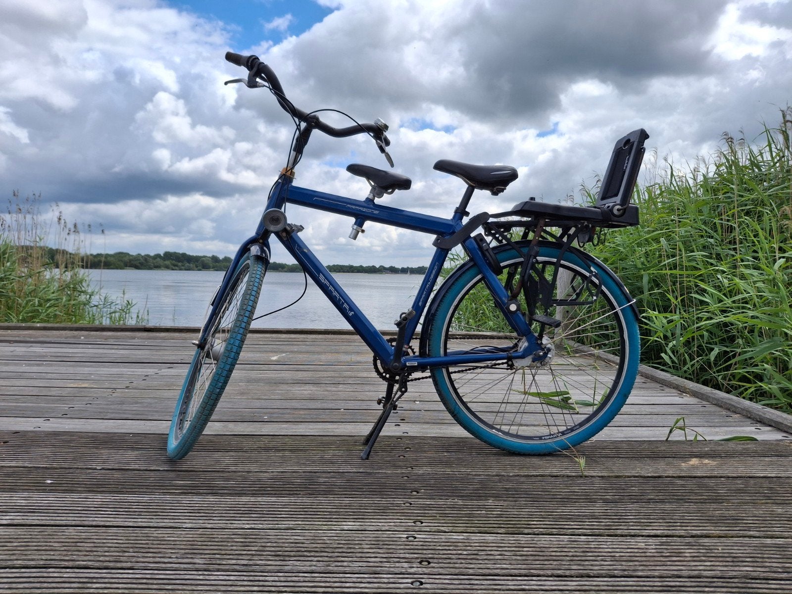 Sparta Papazone 28" met kinderzitjes en slot, Fietsen en Brommers, Ophalen, Sparta, Gebruikt, Versnellingen