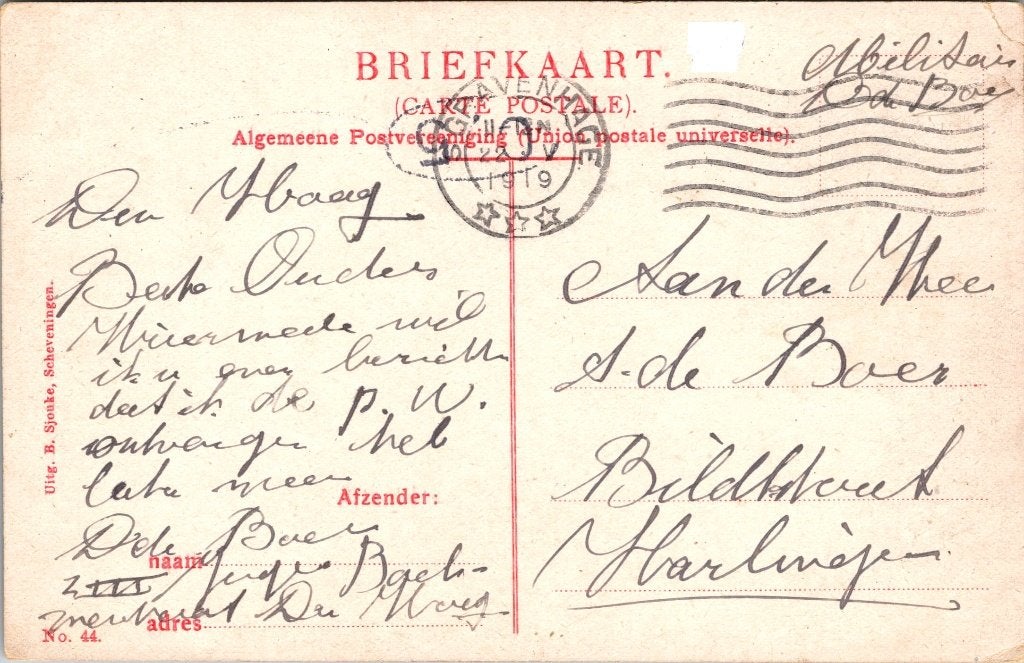 Scheveningen - 12 oude ansichtkaarten Kurhaus V, Verzenden, 1940 tot 1960, Gelopen, Zuid-Holland